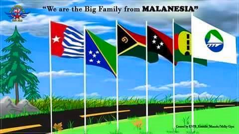 Bendera Negara-Negara Melanesia